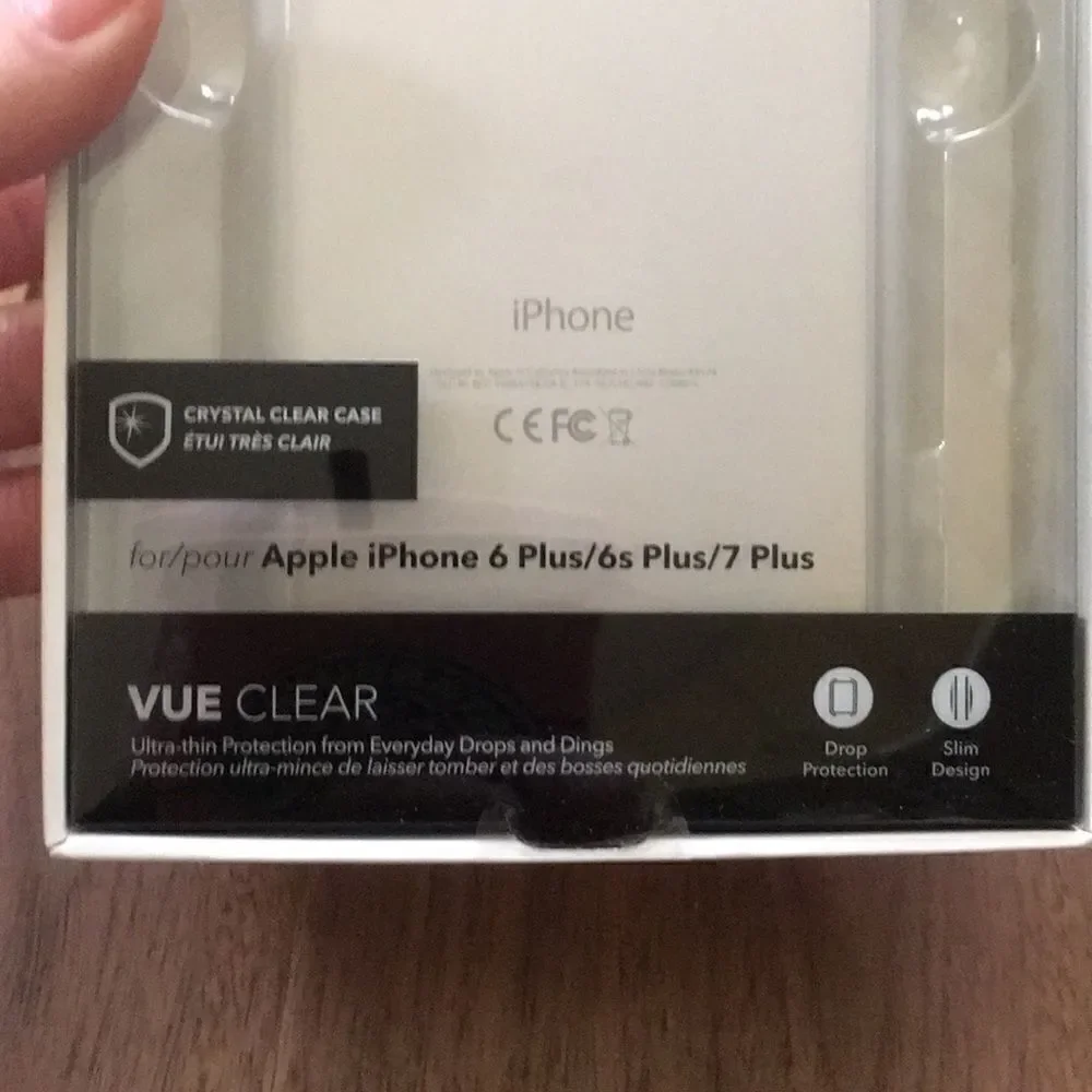 IFROGZ clear case for Apple iPhone 6+/6s+/7+